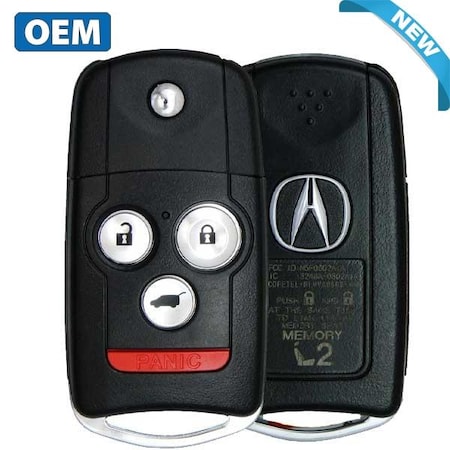 OEM :NEW : 2007 - 2013 Acura MDX / 4 Button / Driver 2 / FCC:N5F0602A1A / PN: 35111-STX-329